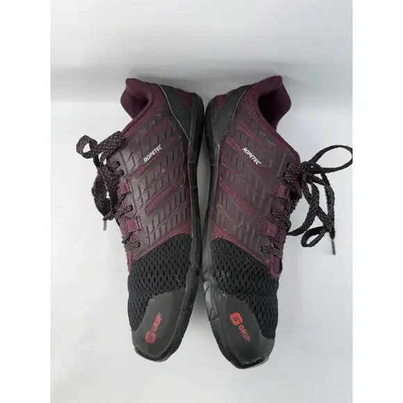 Inov-8 Bare-XF 210 V2 Training Shoes Burgundy CrossFit Gym Minimalist Women 7 - Picture 4 of 9